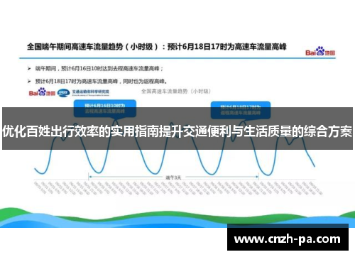 优化百姓出行效率的实用指南提升交通便利与生活质量的综合方案